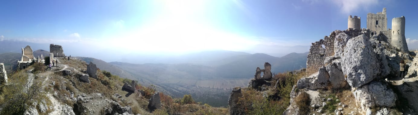 Panoramica a Rocca Calascio