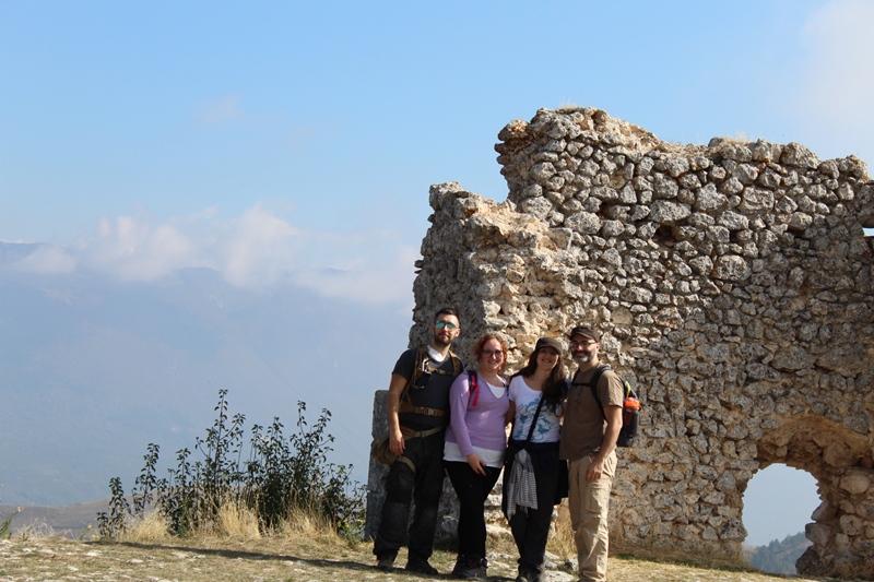 Rocca Calascio - foto di gruppo