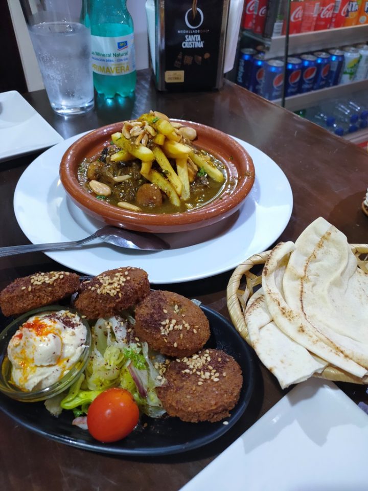 La cena Halal presso il Restaurante Damasquino di Cordoba