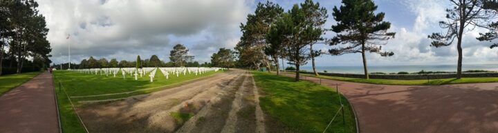 Panoramica del Cimitero Americano - Omaha Beach
